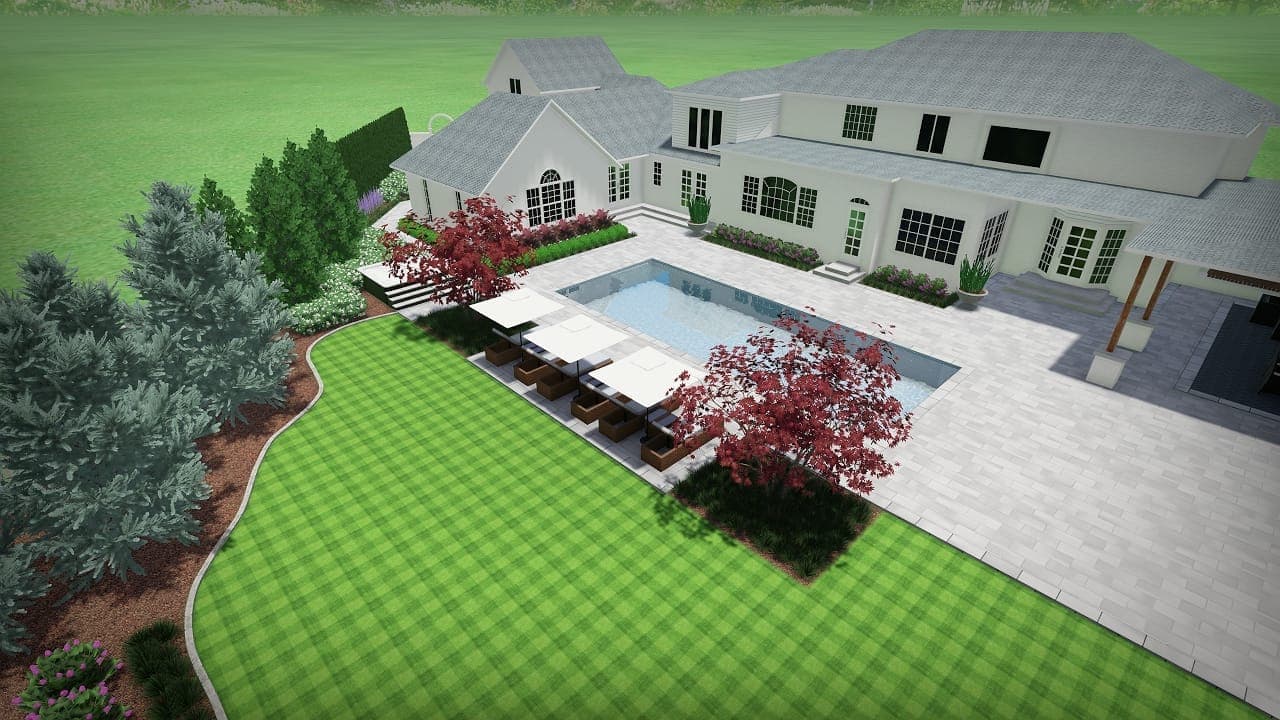 Property Landscape Rendering
