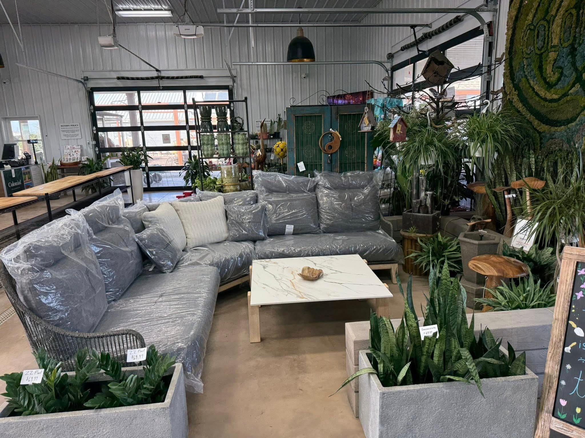 Furniture at Colonial Classics Garden Center